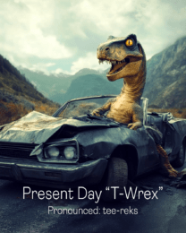 T-Wrex - Dinosaur Wall Art Prints