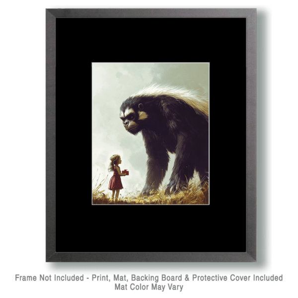 A Gift for the Everglades Skunk Ape Art