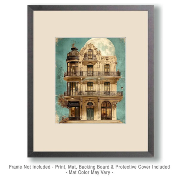 Vintage Style Architecture Print #9 Art