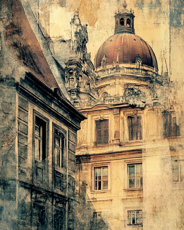 Vintage Style Architecture Print #13