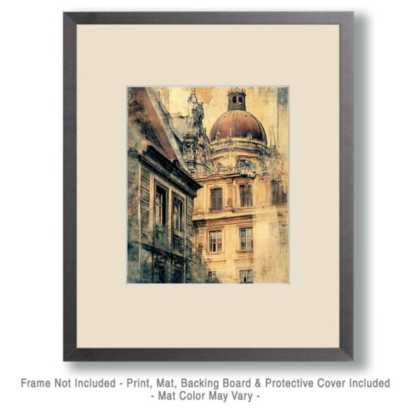 Vintage Style Architecture Print #13 Art