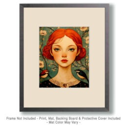 Nouveau Woman - Vintage Artwork