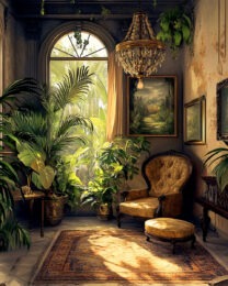 Victorian Room - Vintage Art