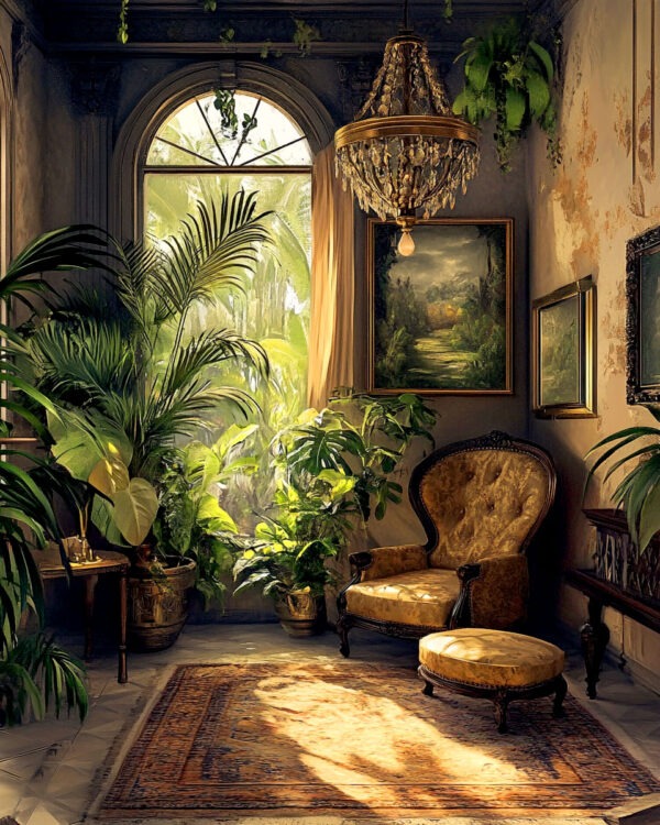 Victorian Room - Vintage Art