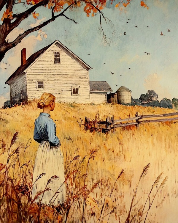 Farm Life - Vintage Art