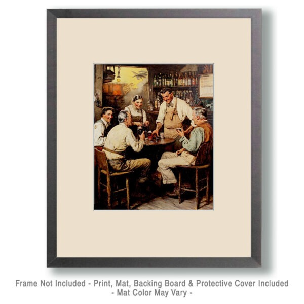 Tavern Scene - Vintage Artwork