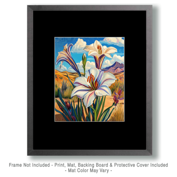 Blooms in the Desert - Southwestern Wall Art