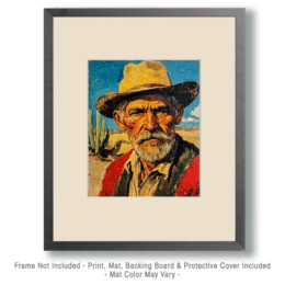 Viejo Caballero - Southwestern Wall Art