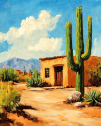 Sonoran Home - Southwestern Wall Art Prints