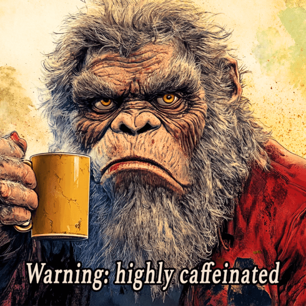 Warning highly caffeinated