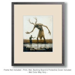 Cryptid Wendigo Art