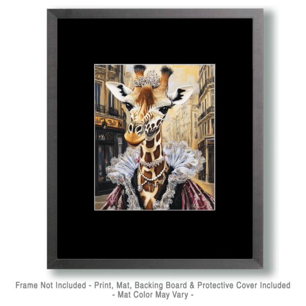 Fancy Giraffe Art