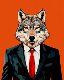 Wolf in Suit