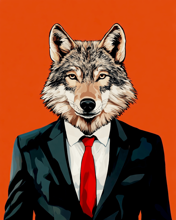 Wolf in Suit