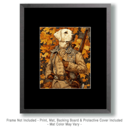 Labrador Hunting Art