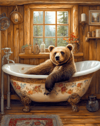 Bear in Tub