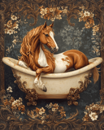 Horse in Bathtub