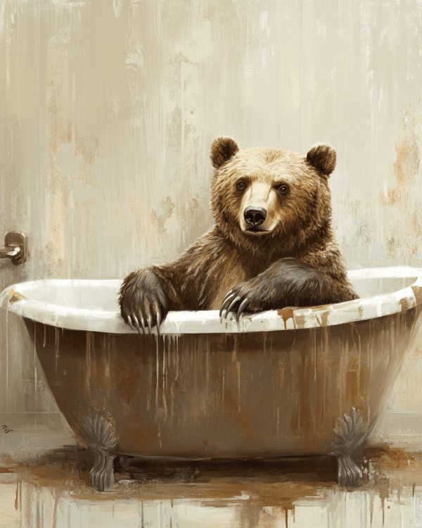 Big Bear in Bathtub