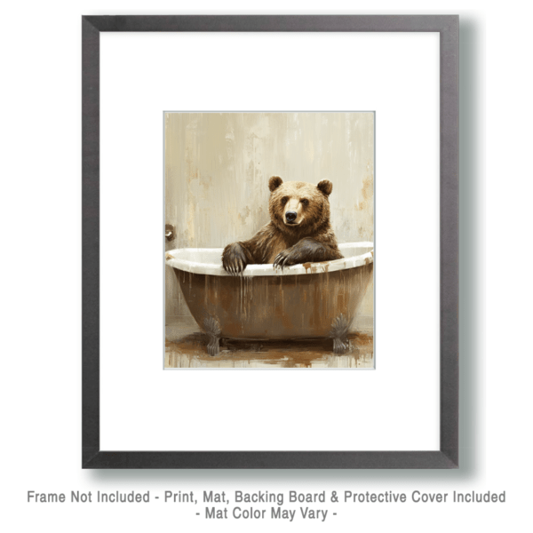 Big Bear in Bathtub