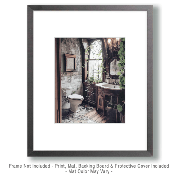 French Provincial Bathroom Art