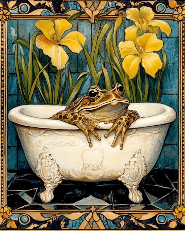 Frog in Tub