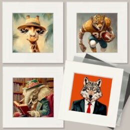 Wholesale Funny Animal Art