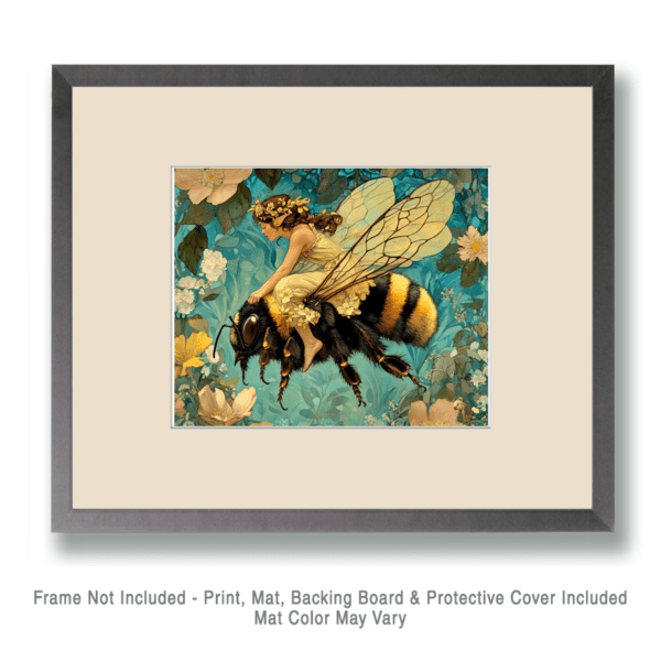 Bumble Bee Fairy Ride Art