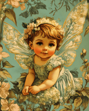 Vintage Nouveau Fairy