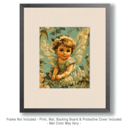 Vintage Nouveau Fairy Art