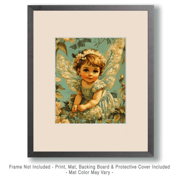 Vintage Nouveau Fairy Art