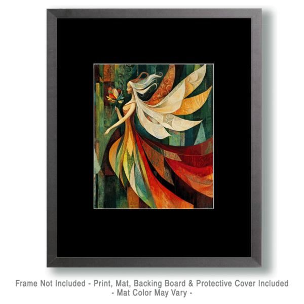 Abstract Fairy Art