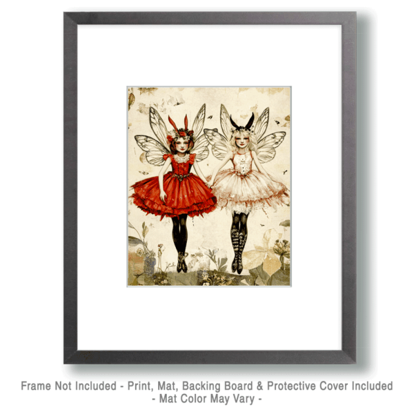 Pair of Fairies Art