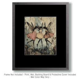 Three Fairy Friends Art