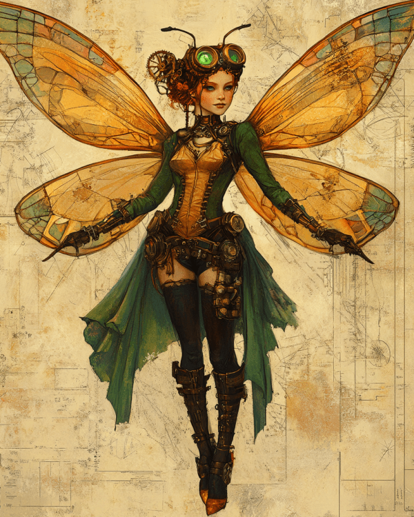 Nouveau Cyberpunk Fairy