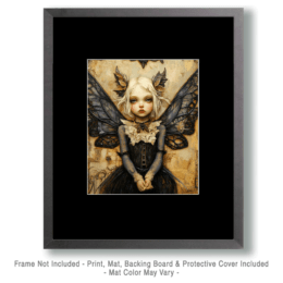 Beatle Wing Fairy Art