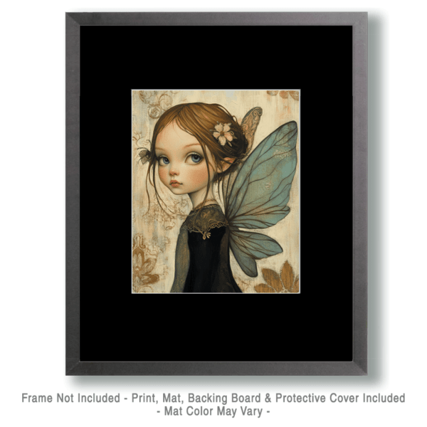 Pensive Fairy Art