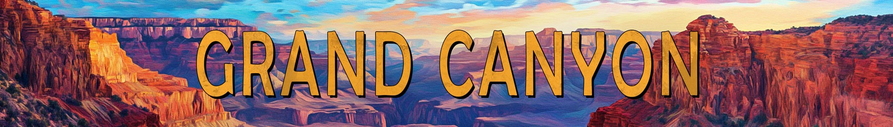 Grand Canyon Art Banner