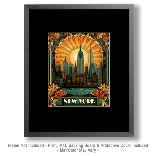 Art Nouveau New York Artwork