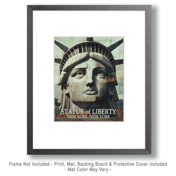 Statue of Liberty Face Art