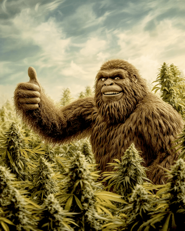 Bigfoot Thumbs Up