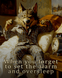 Wolf - When You Forget to Set Your Alarm