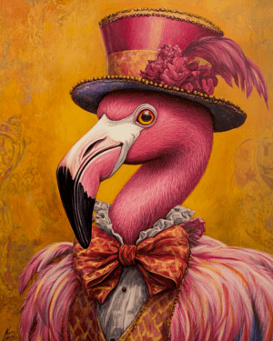 Flamingo Circus Dude