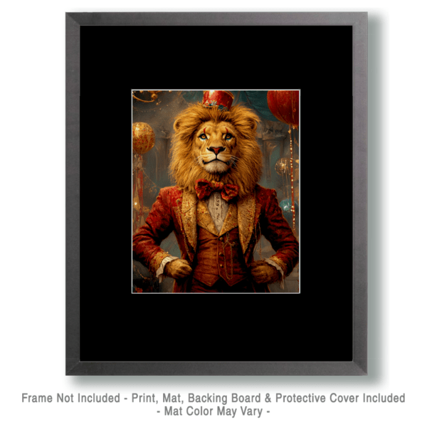 Lion Ringmaster Art