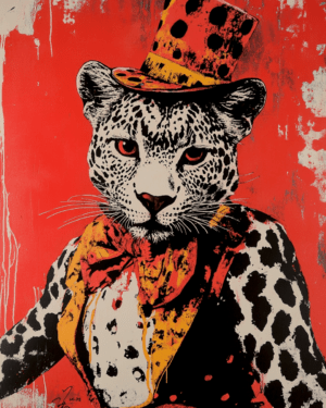 Pop Art Leopard I