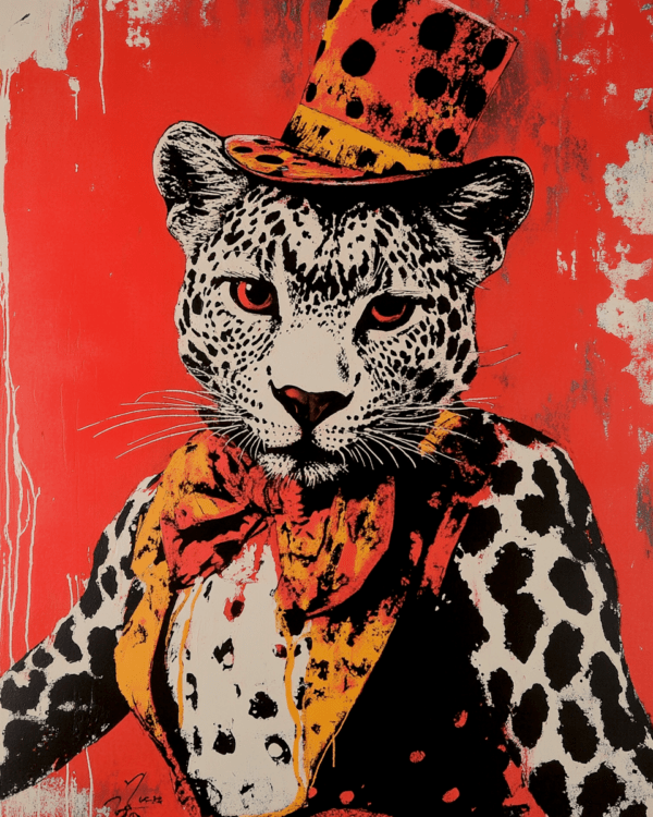 Pop Art Leopard I