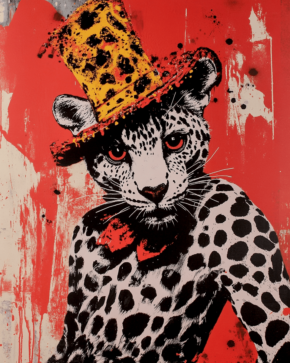 Pop Art Leopard II