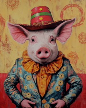 Pig Clown