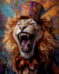 Laughing Lion