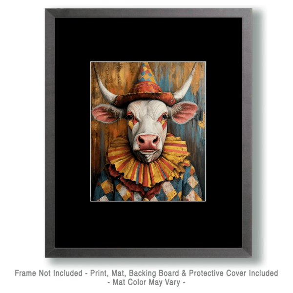 Cow Clown Art