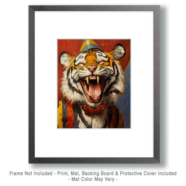 Laughing Tiger Art